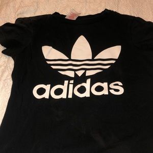 adidas logo tee